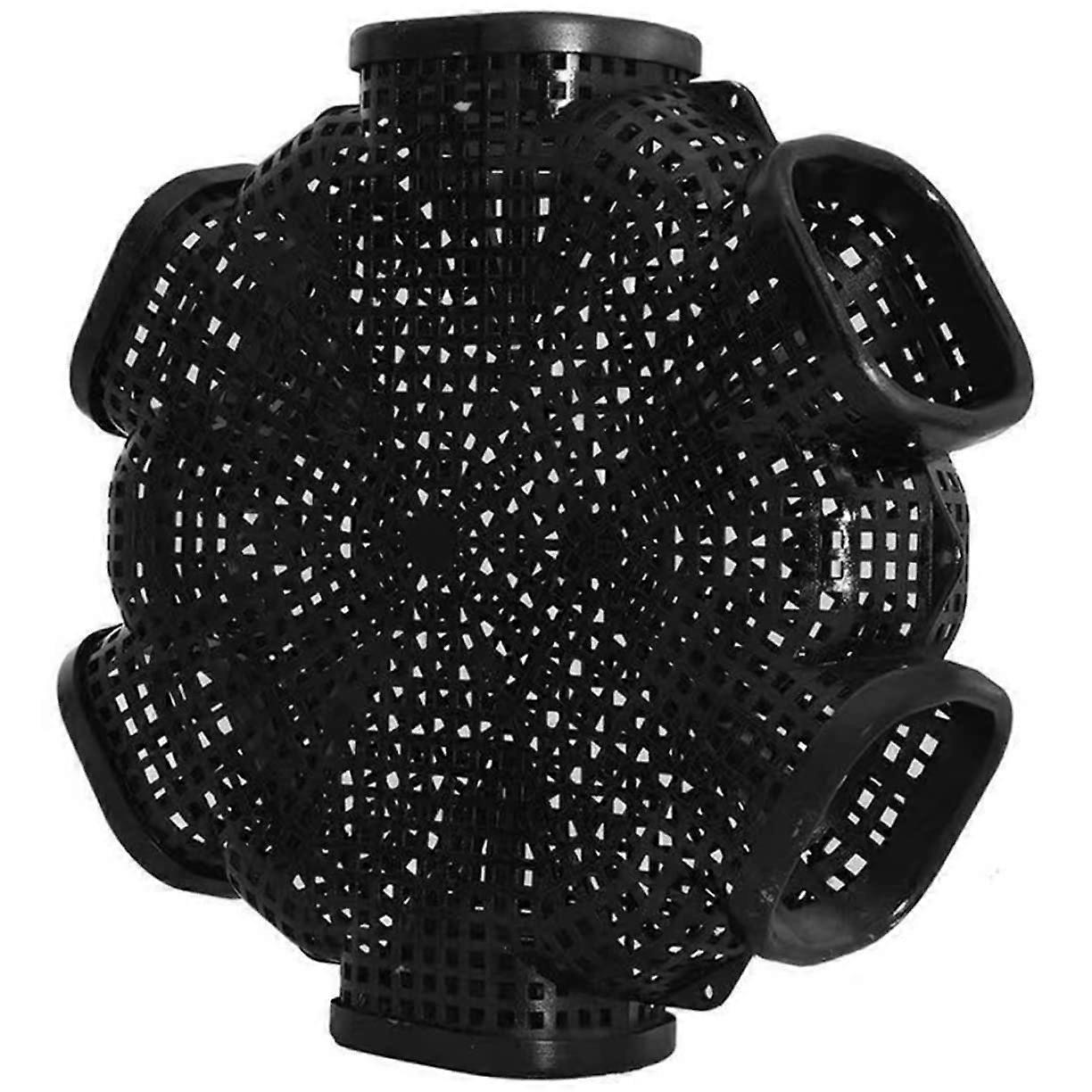 Foldable Fish Trap Cage for Pond, Reusable Fishing Trap with Holes for Shrimp and Eel, Durable Material Design