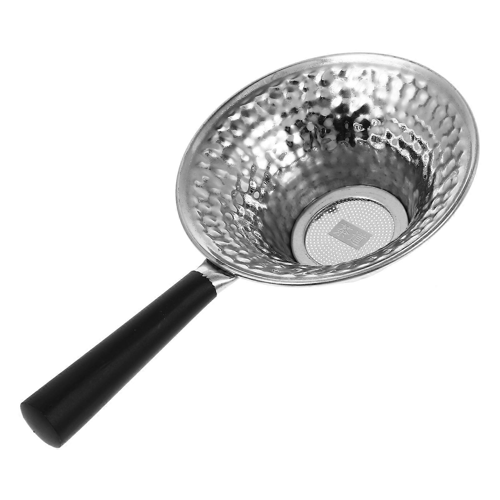 Tea Strainer Fine Mesh Classic Design For Home Use Silver 14X8X3.5CM Filtering Tea 1Pc
