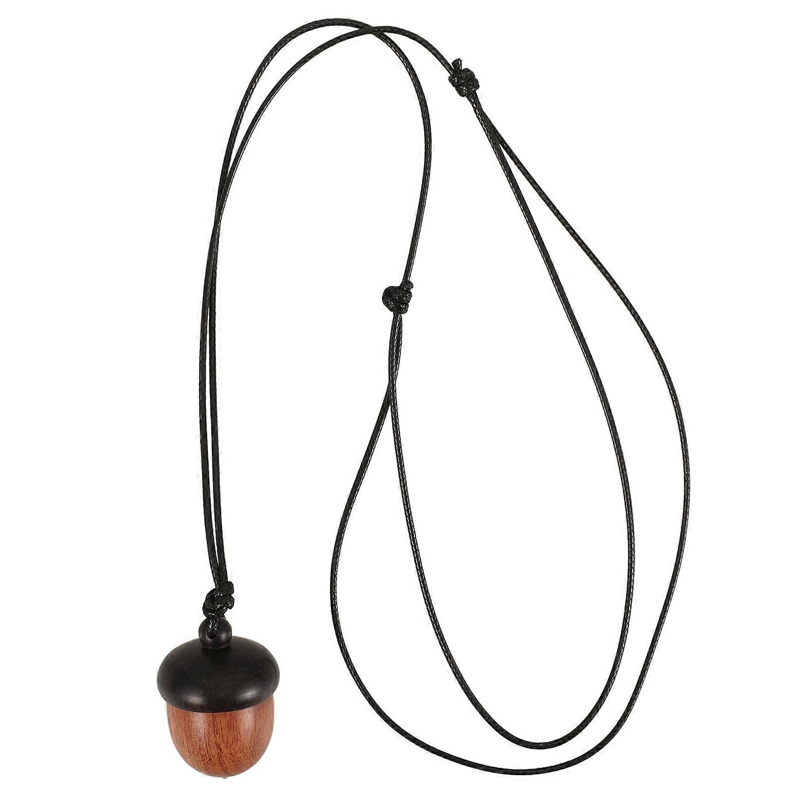 Hanging Tablets Organizer Acorn Shape Small Container For Medicines Sealing Storage Travel 1Pack