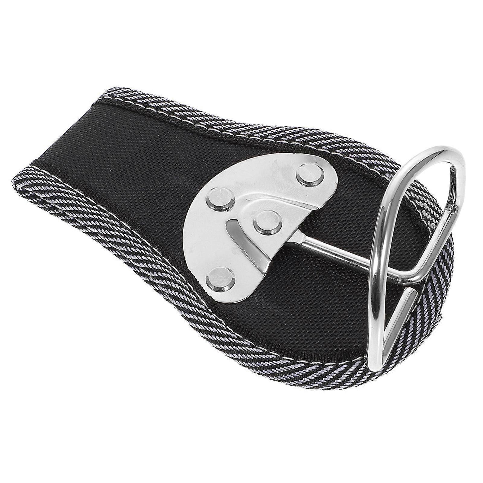 Heavy Duty Nylon Hammer Pliers Holder with Swiveling Belt Clip Hook for Electricians and Carpenters – Thickened Wrinkle Utility Belt Accessory for