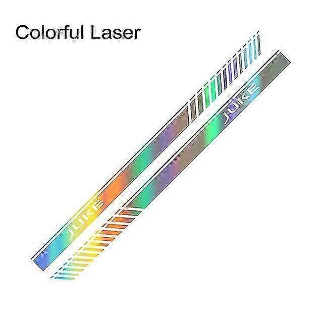 2 قطعة نيسان جوك باب السيارة الجانب تنورة ملصقات الفينيل الشارات ضبط السيارات الملحقات