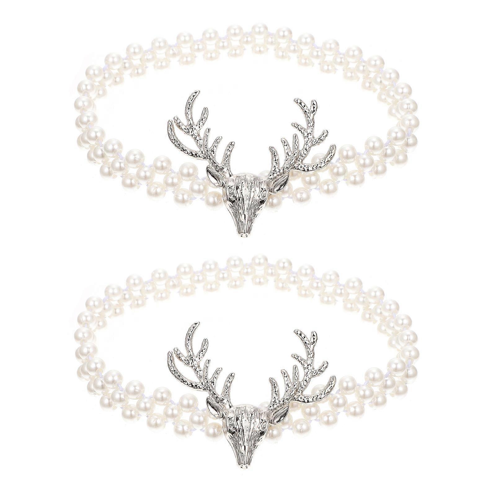 Silver Curtain Fixator for Decoration Plastic Tieback Accessory Modern Design 2pcs