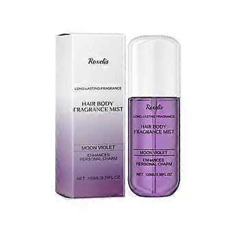 2stk Roxelis Violet Duftspray Naturlig Elegant Frisk Blomsterduft Niche Charm Kropshår Parfume Spray
