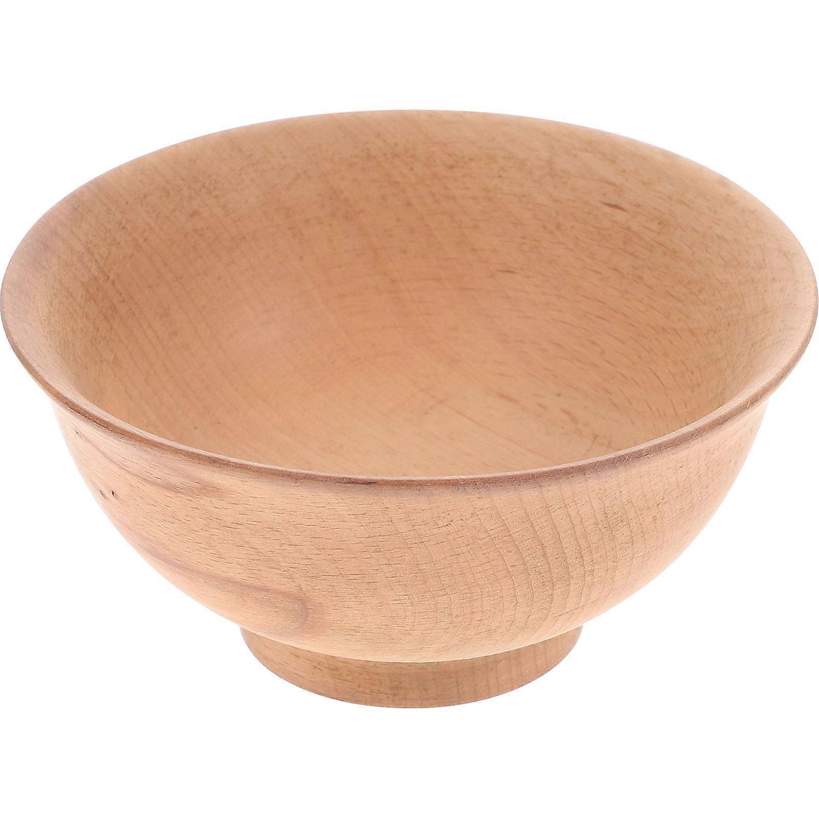 Wooden Food Container for Storage Assorted Color Safe Composite Material 1Pc