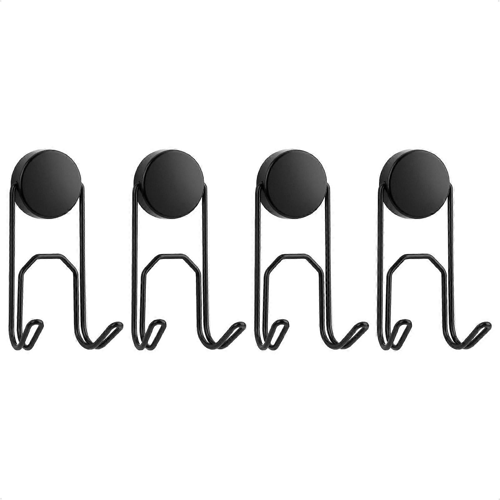 4pcs Magnetic Hooks, Powerful Fridge Magnets Hooks