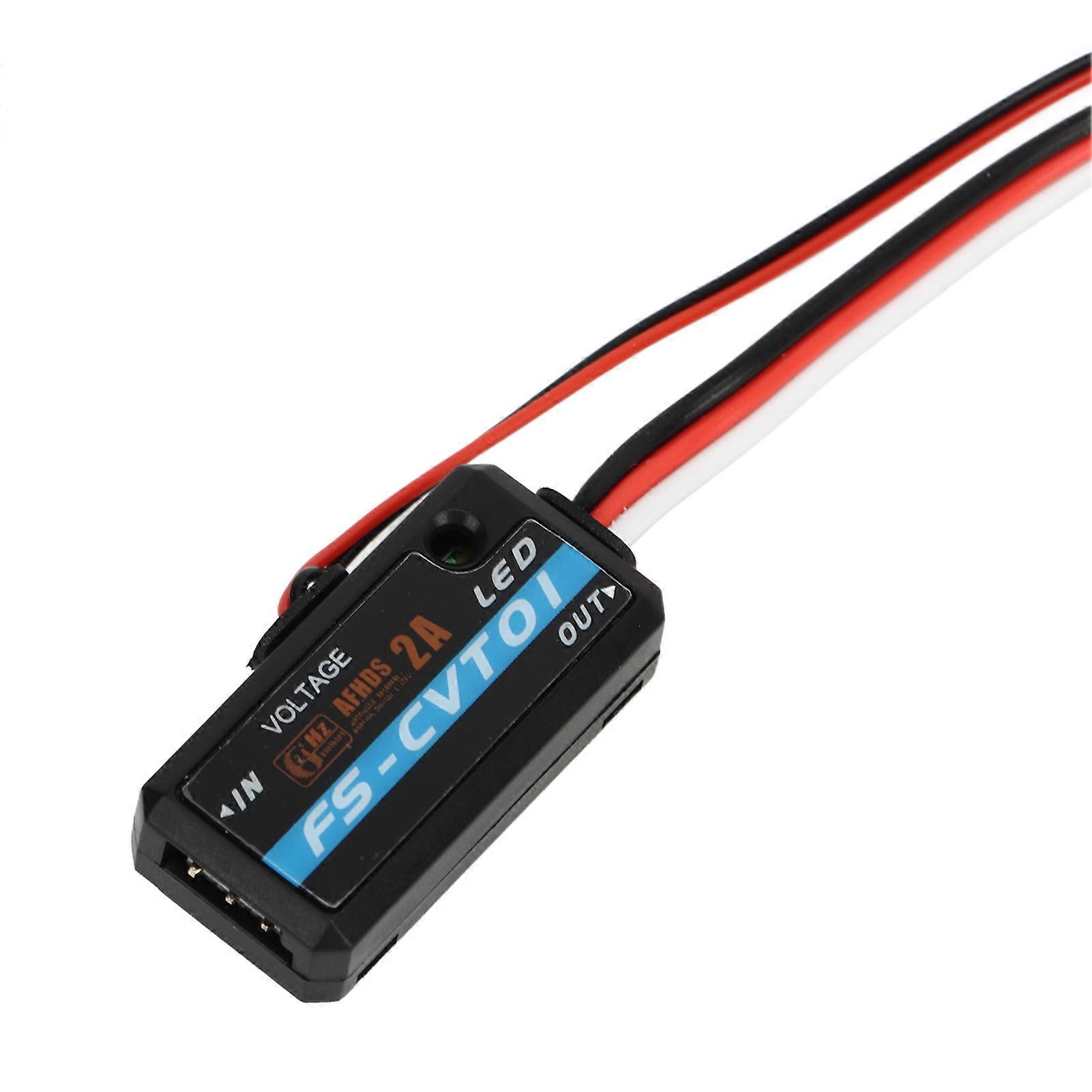 FS CVT01 Voltage Collection Module, Durable Telemetry Data Module, Lightweight Voltage Transformer Module for Cars, Airplanes, Boats