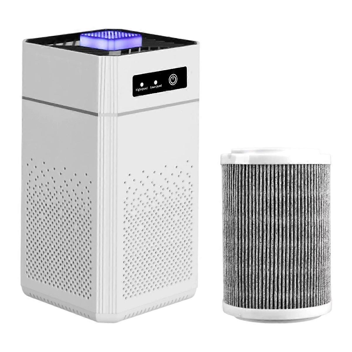 Negative Ion Mini Air Purifier Low Noise Odor Free Air Cleaner UV Air Purifier for Home