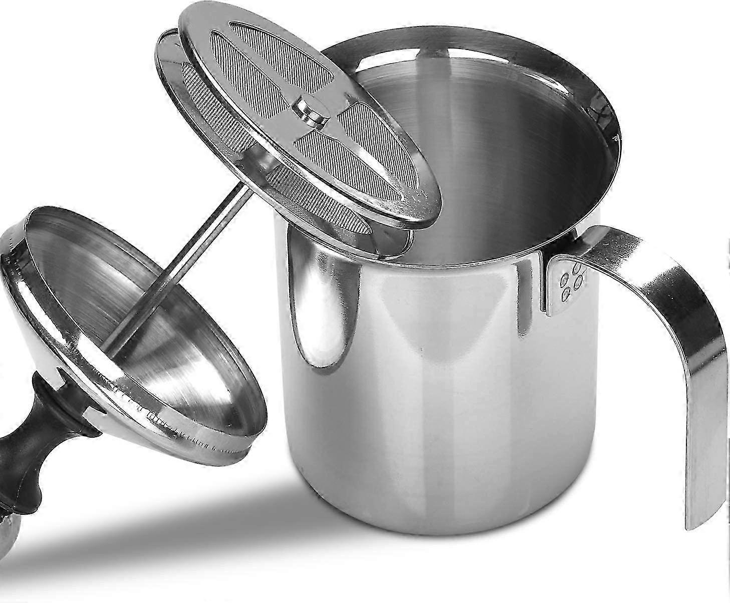 Manual Operation Milk Foam Maker for Use with Stainless Steel Handheld Devices