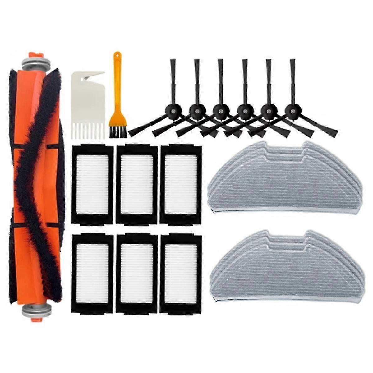 Replace Parts for Xiaomi Mijia Robot Vacuum Mop Pro MJSTS1 / MJSTS 2 Pro Robot Vacuum Main Side Brus Edition 0627