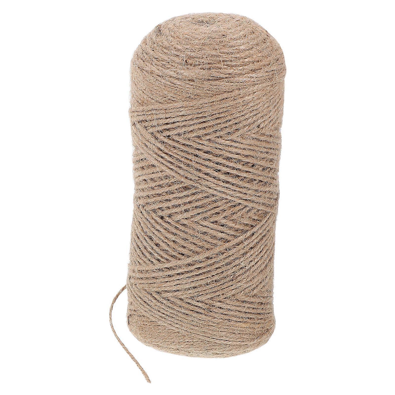 Natural Jute Twine Roll – Strong Rustic String for Home Decor, Crafting, Wrapping, and Gardening Projects – Ideal for DIY Enthusiasts and