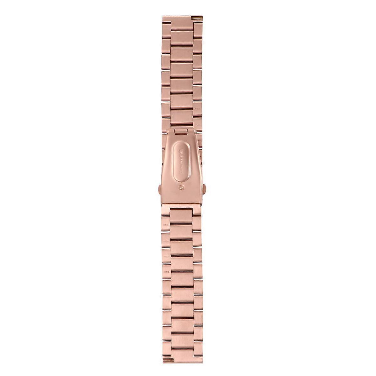 Watch Strap Stainless Steel Round Links Luxury Design For Daily Wear 1Set