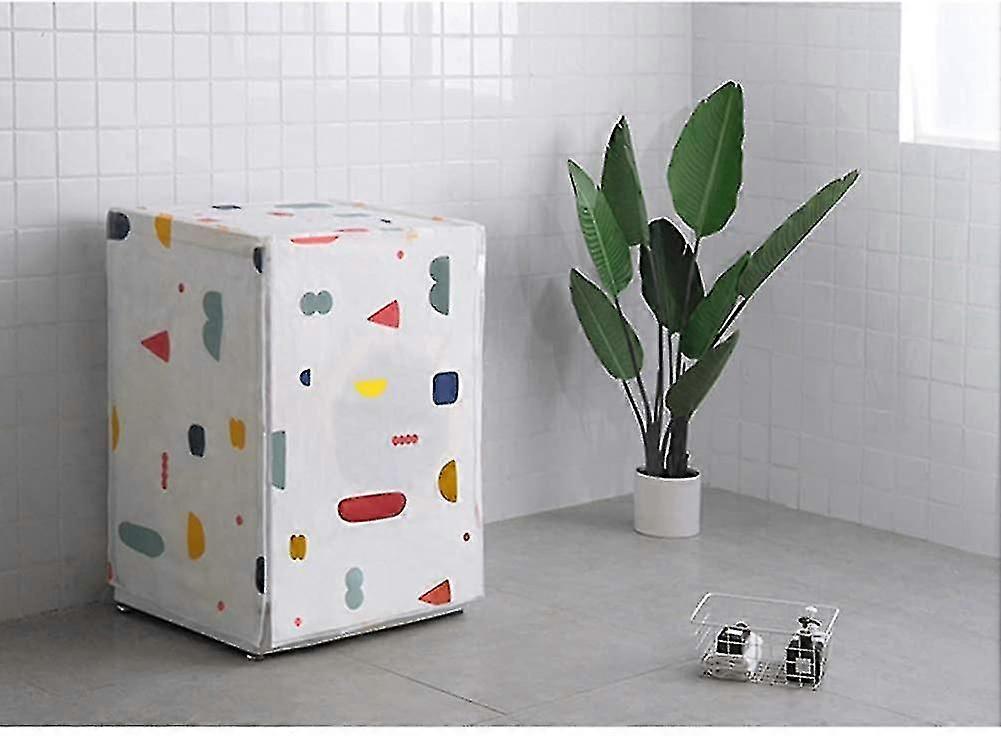 Washer Dustproof Cover Front Load Washing Machine Dryer Protector Sunscreen  Gift