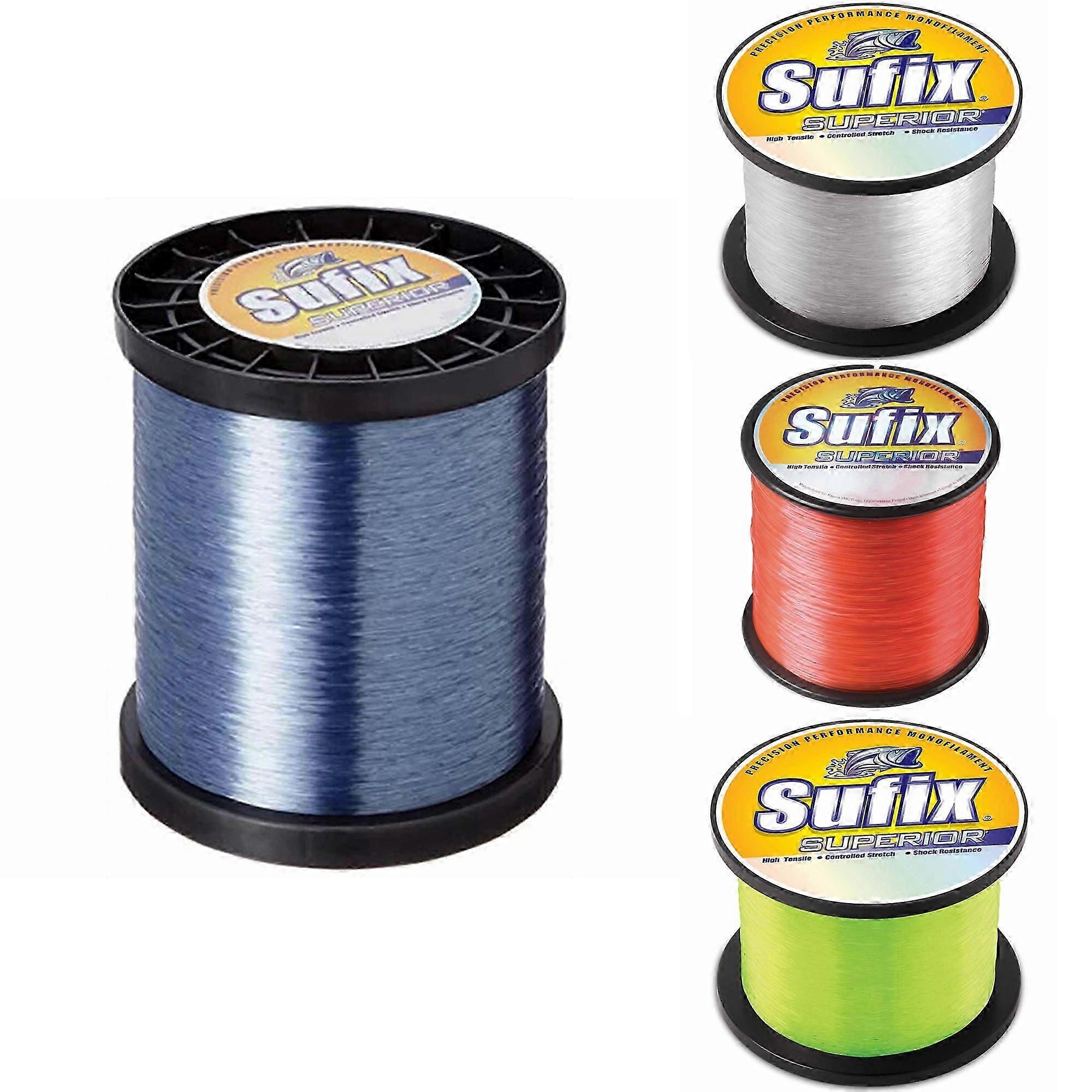 Sufix Superior Monofilament Fishing Line, 1/4 lb Spool, Pick Color &amp; Line Class