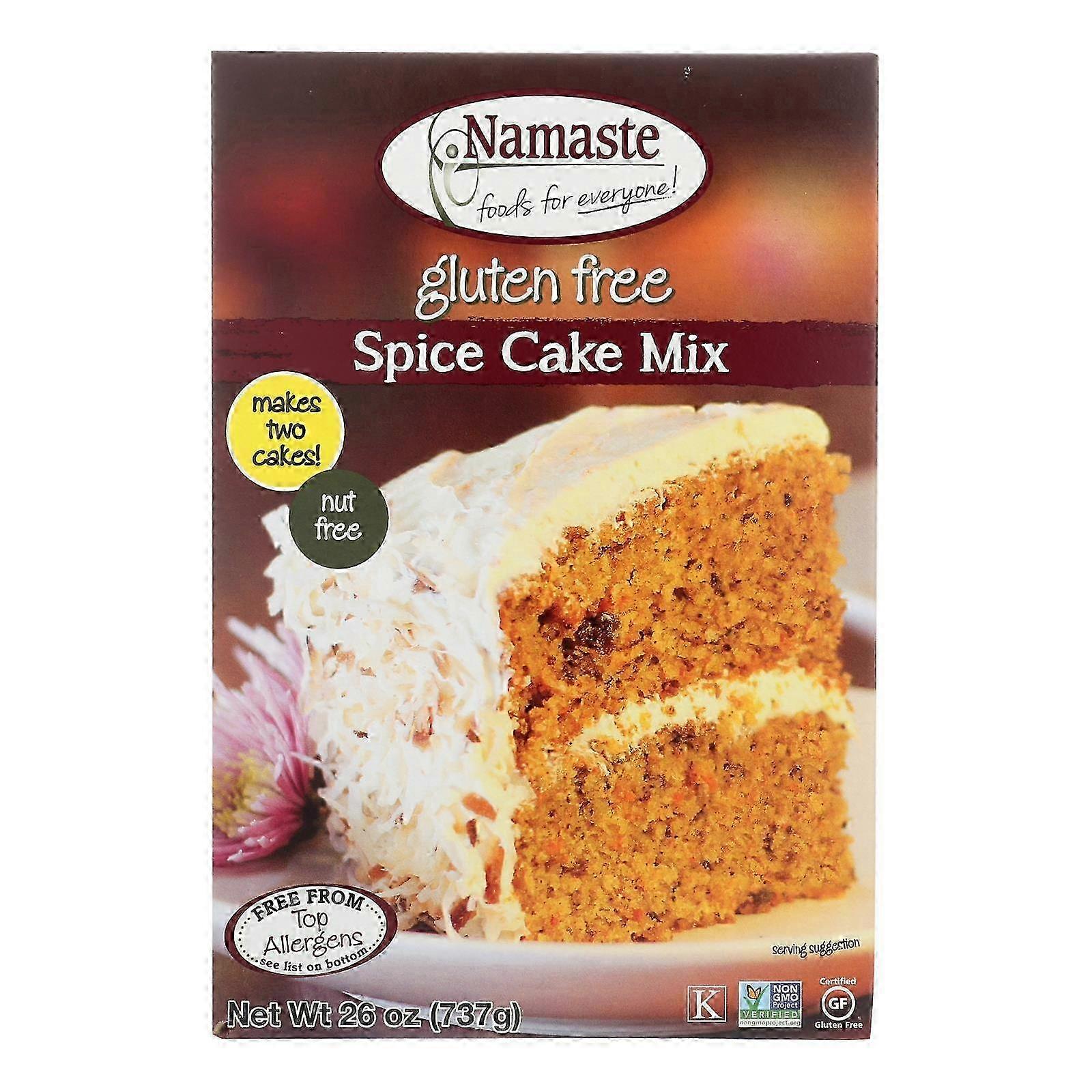 Spice Carrot Cake Mix - Suitable for a Brand - Case Of 6 - 26 Oz.