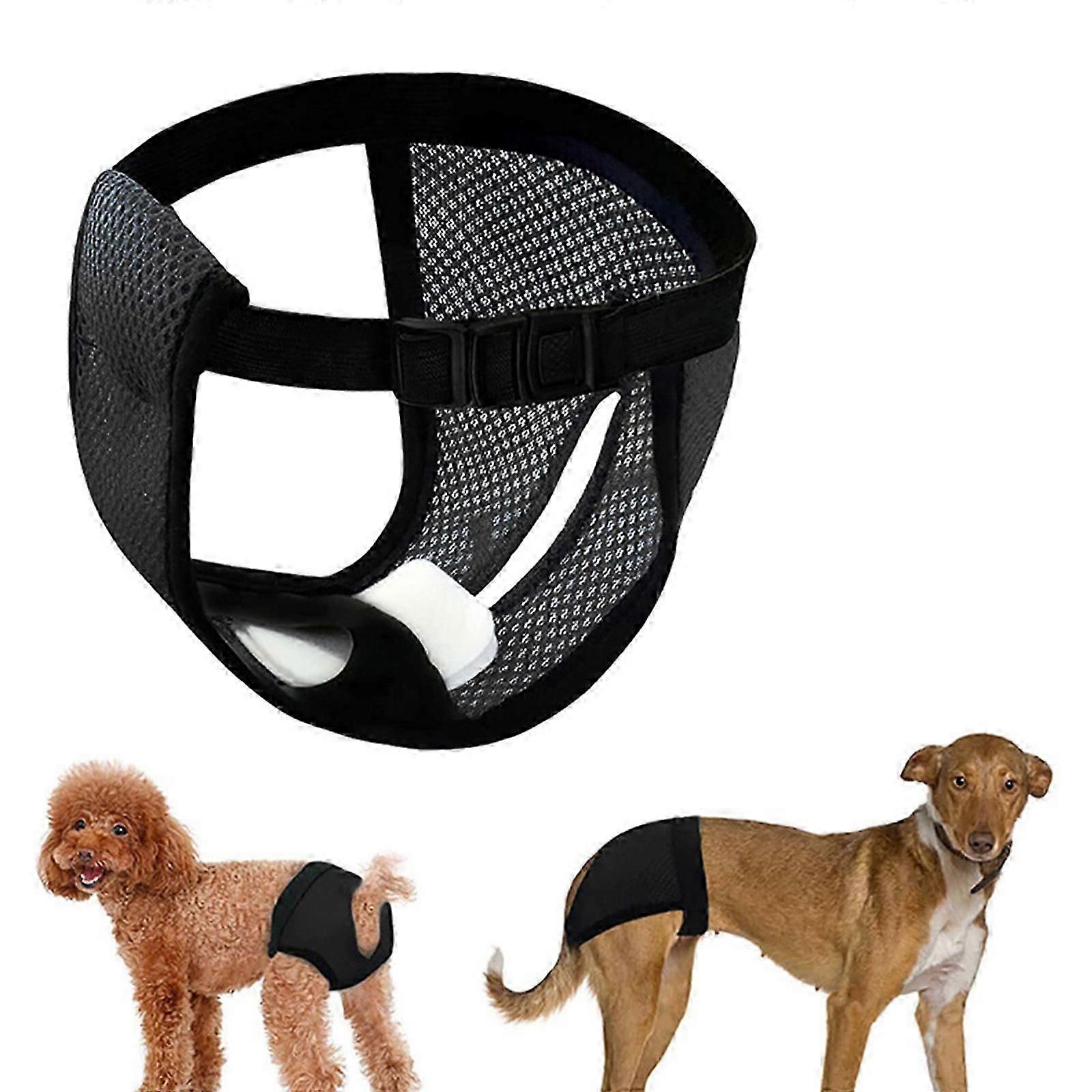 犬用生理用おむつ犬用パンツ、洗える調節可能な犬用おむつ保護ズボン、女性犬用保護パンツ、発情時、毎月の出血