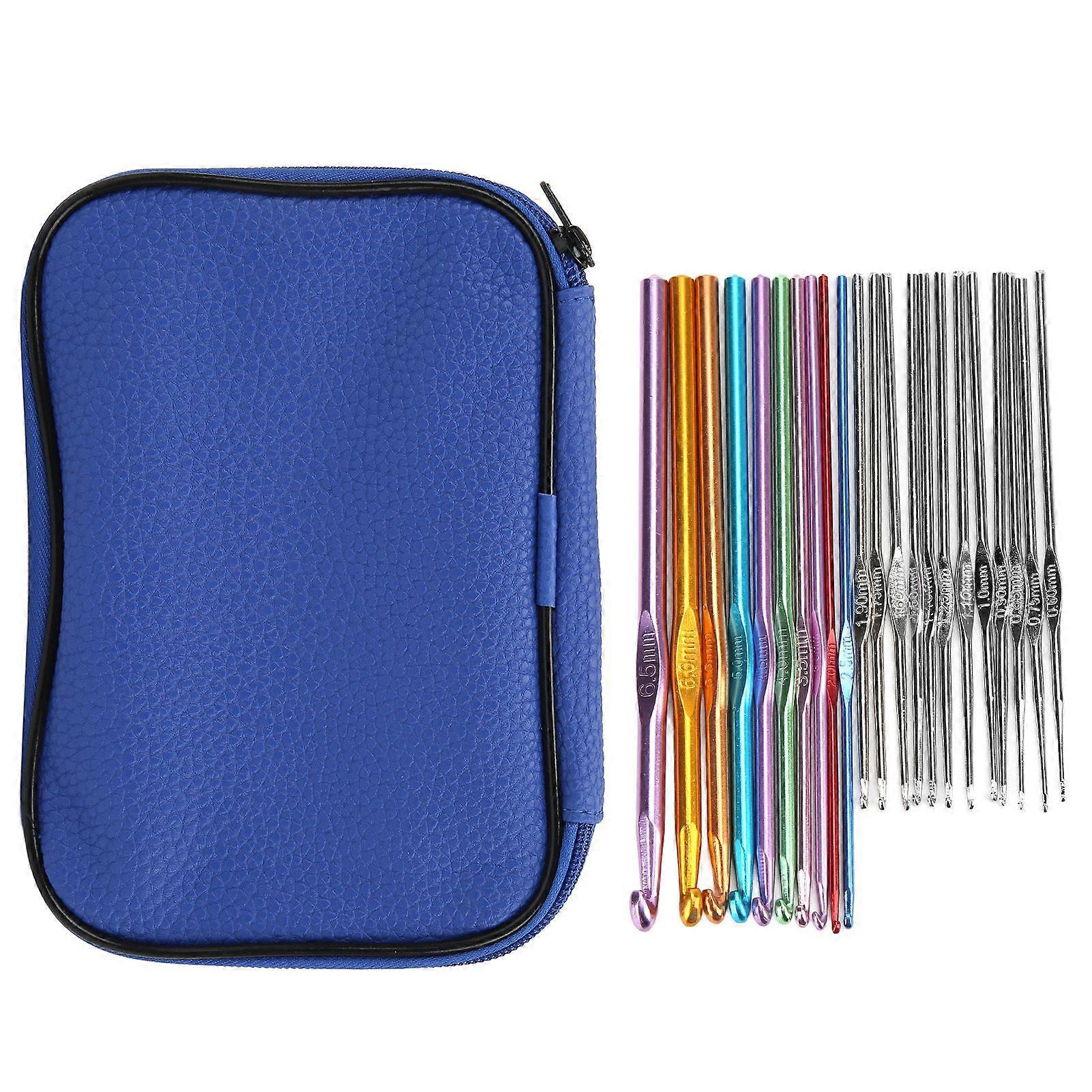 2025 Latest Model  22Pcs Crochet Hooks Various Sizes Ergonomic Design Orderly