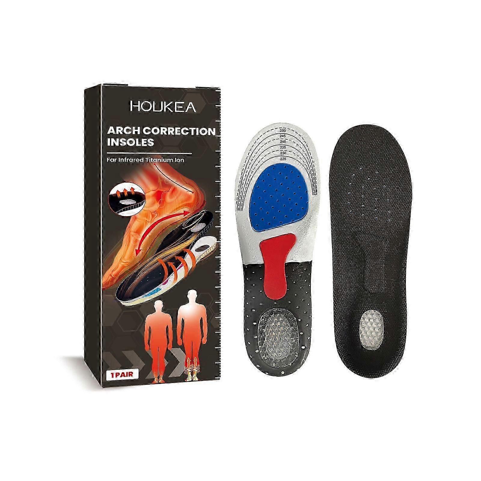 Houkea Foot Correction Insole Arch support Insole Anti-slip and wear-resistant Foot Position Correction Insole
