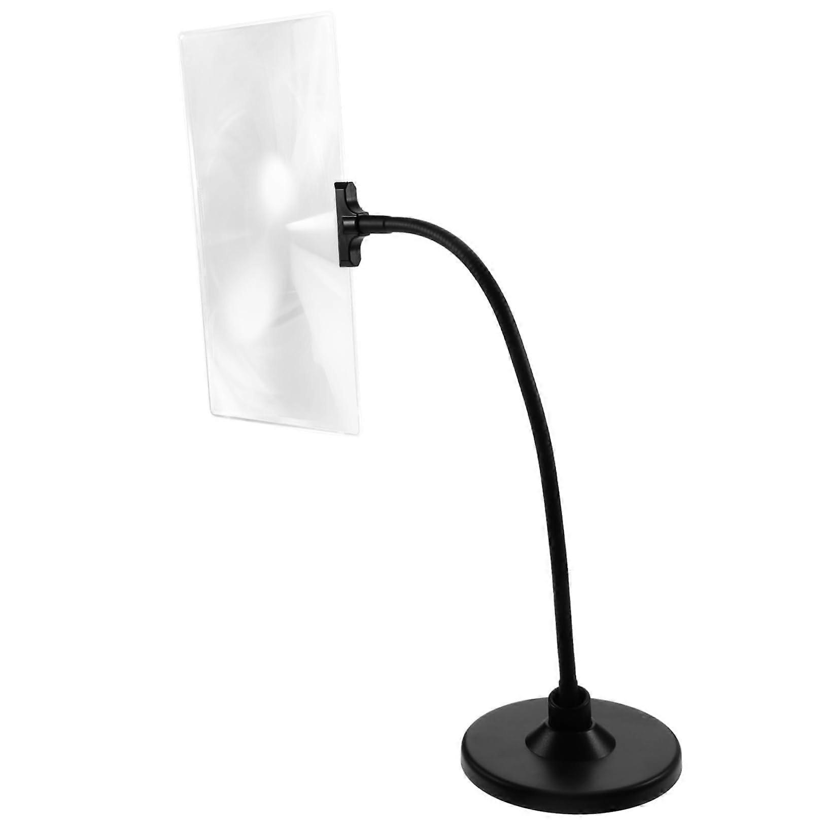 Flexible Tube Desktop Magnifier for Seniors, Resolution with Lighting