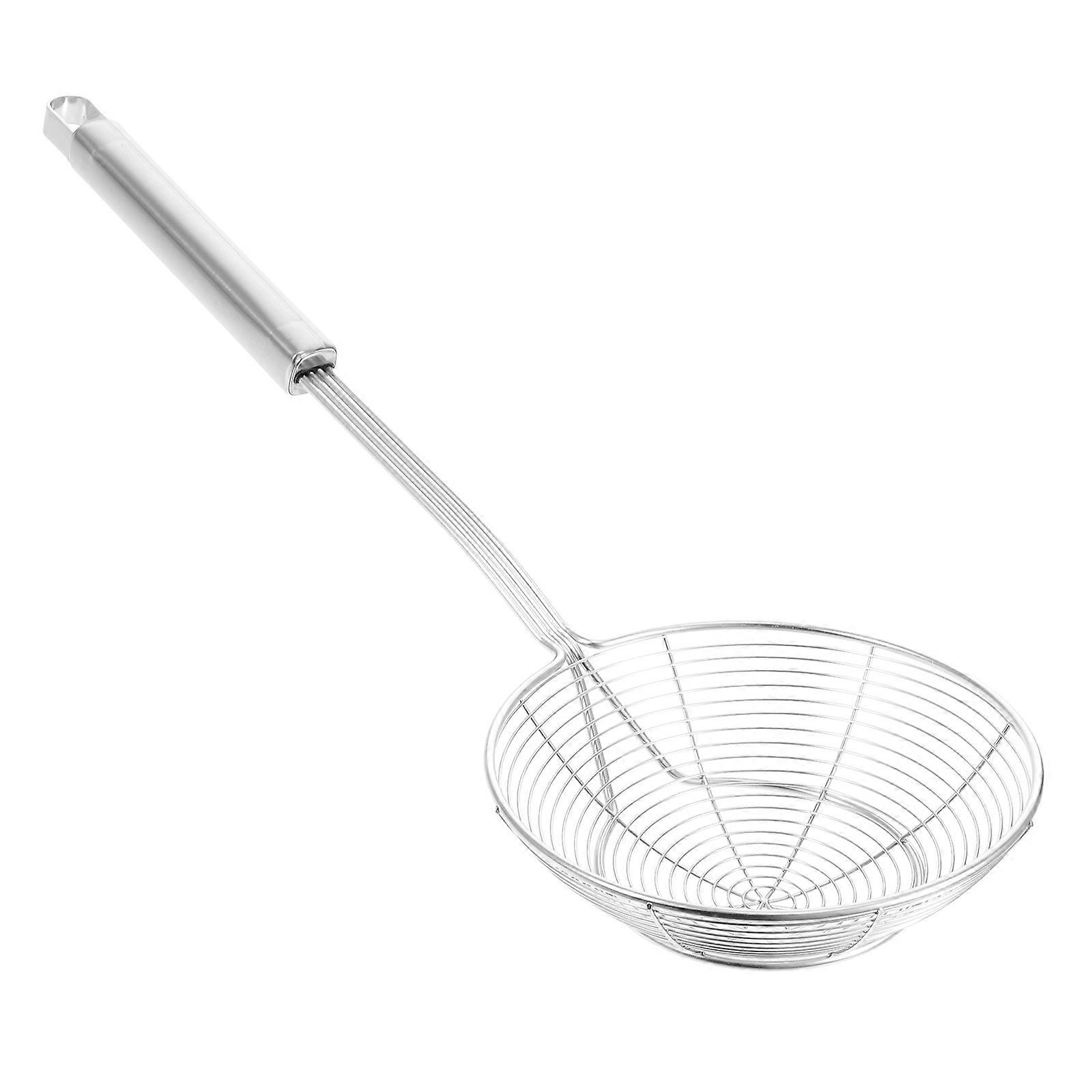 Large Stainless Steel Colander Spoon for Cooking with Construction