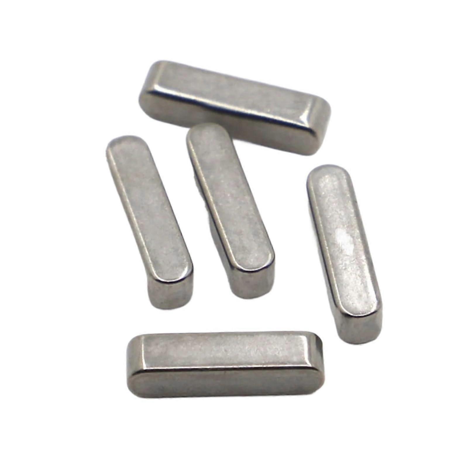 Parallel Key 5 Pack Stainless Steel Rectangular Key M5*5 20mm For Drive Shaft Dowel