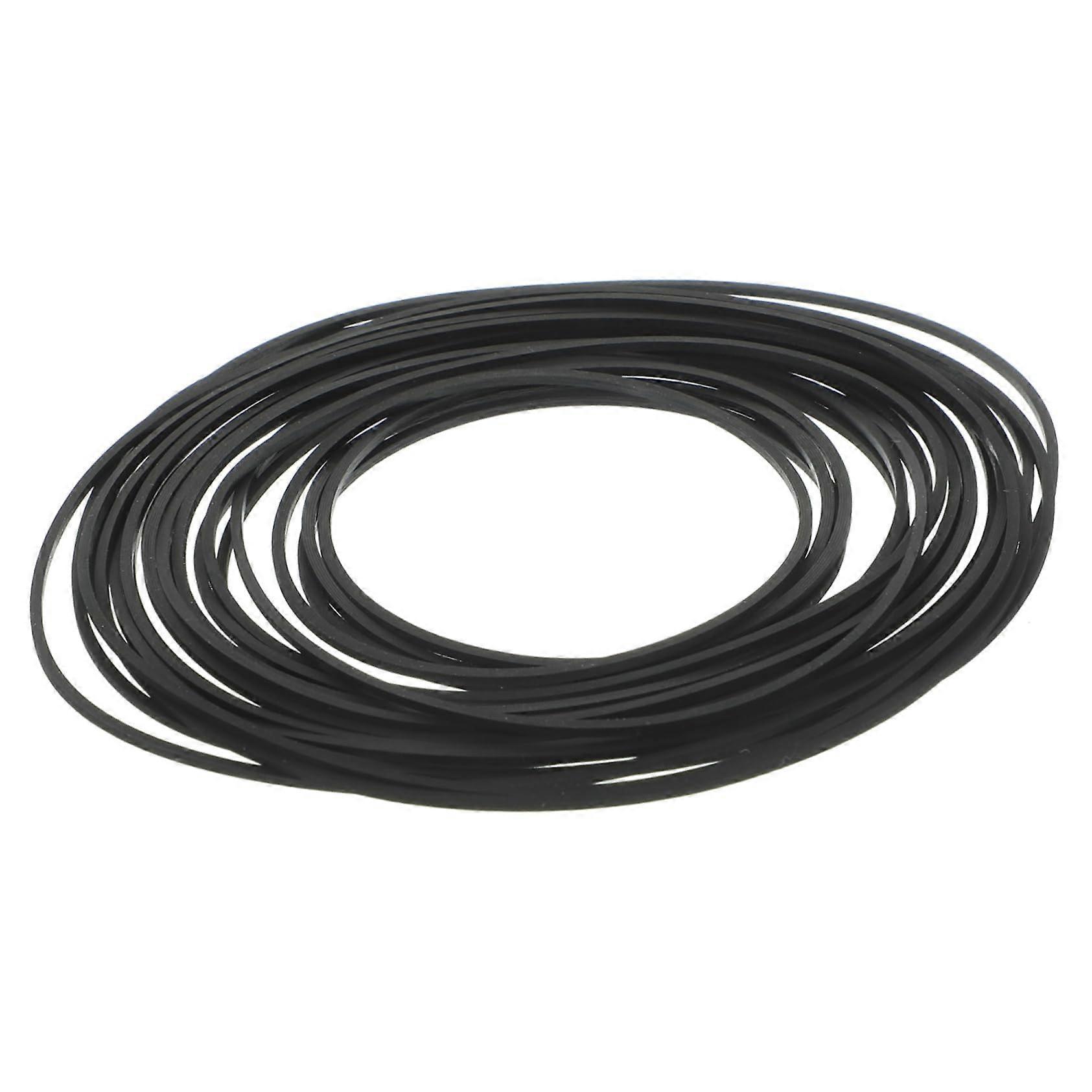Recorder Rubber Bands 20-Piece Set for Cassette Decks, DVD & CD Players, Flexible Noise Reduction Drive Belts