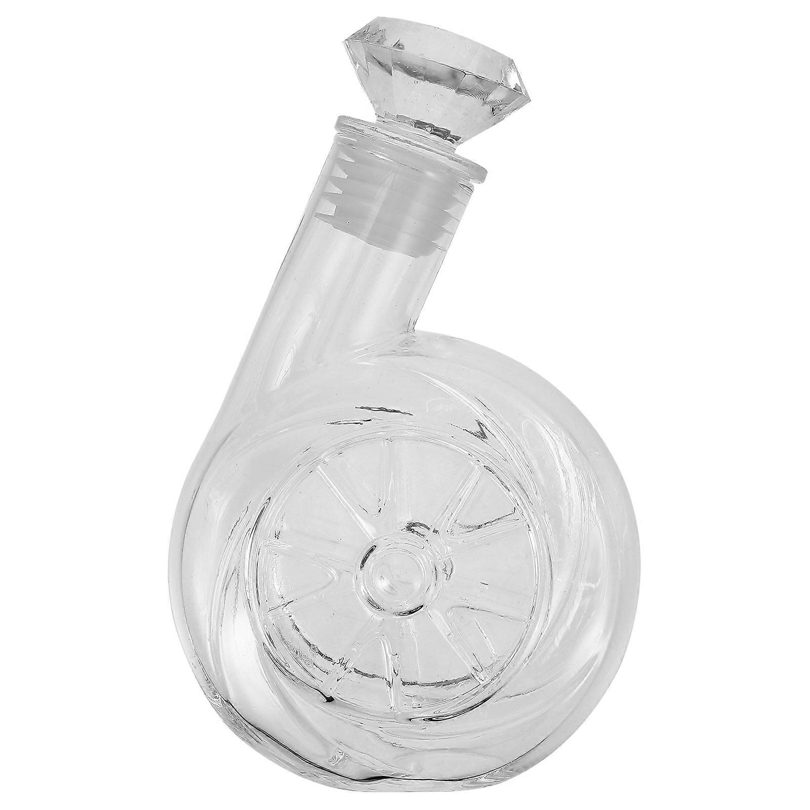 Elegant Glass Whiskey Decanter with Aerator – Stylish Wine Carafe for Whiskey, Juice, and Water – Unique Design Gift for Father’s Day