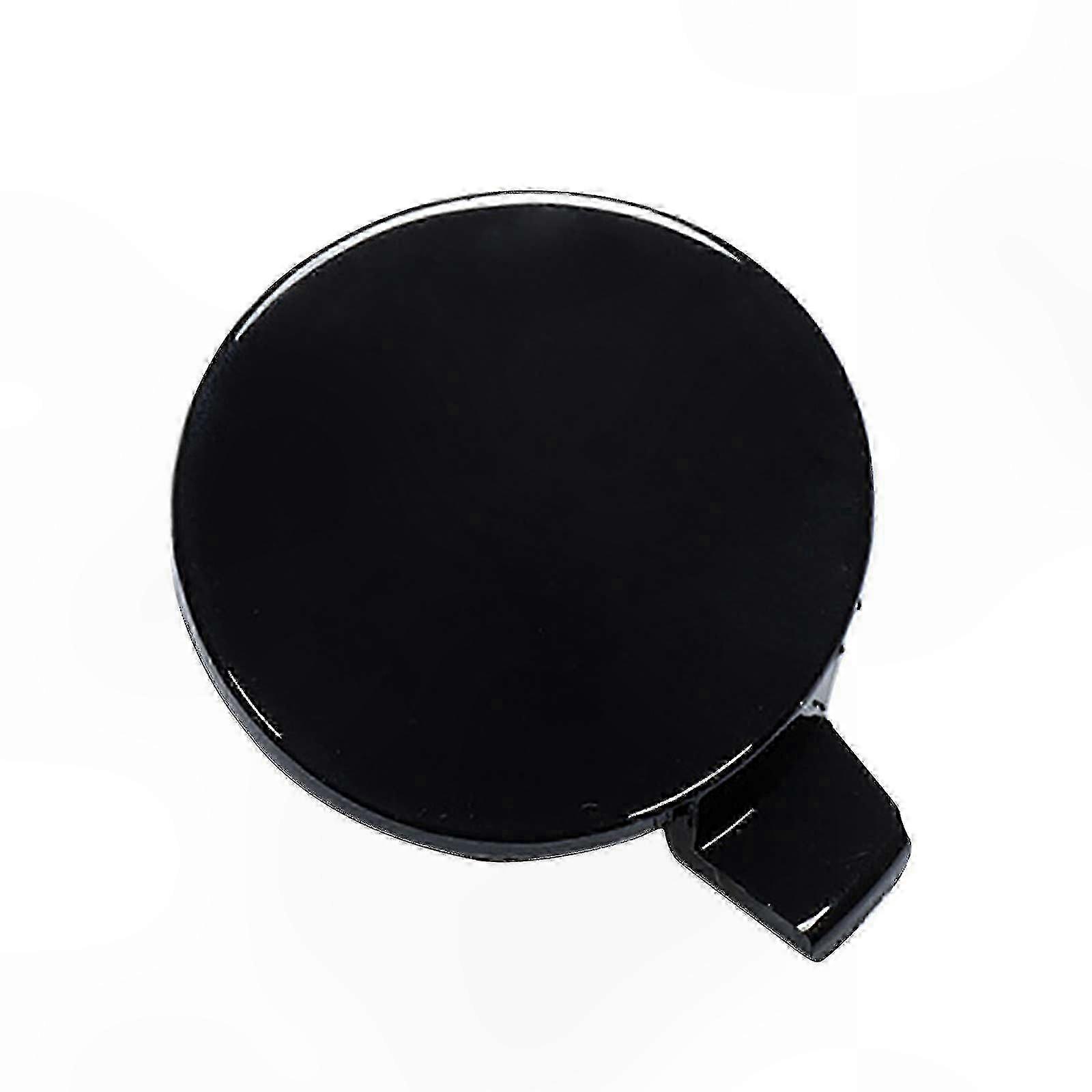 Black Front Tow Hook Cover for Model 3 Bumper Cap Replacement