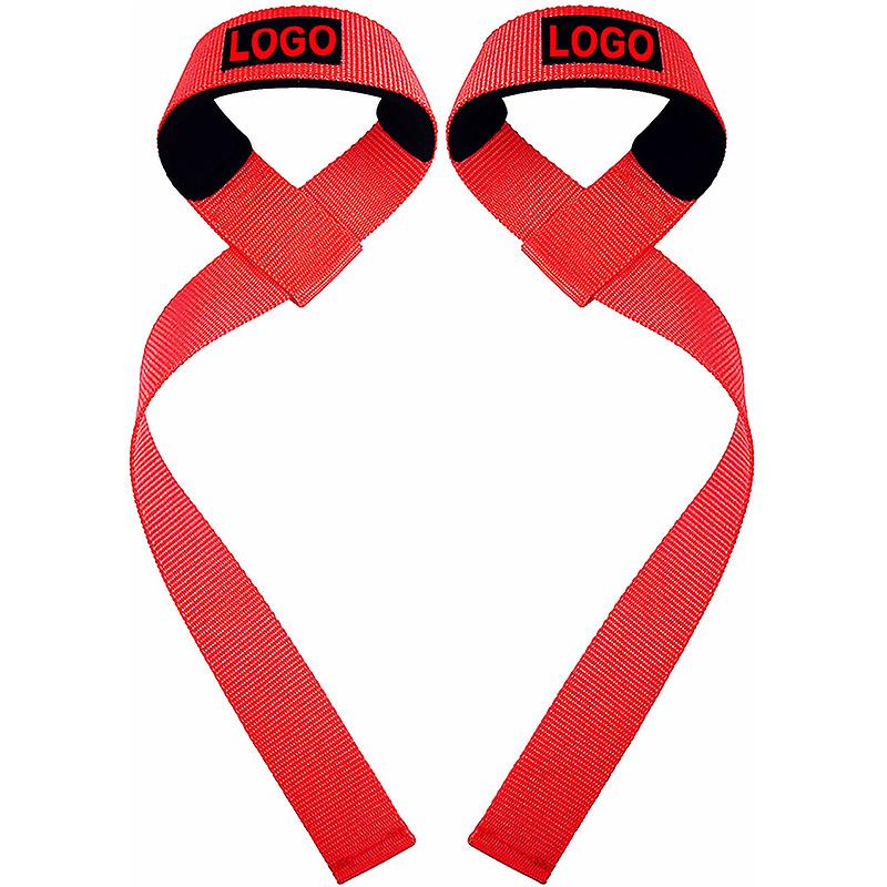 Løfte håndleddsstropper for vektløfting, bodybuilding, styrkeløft, styrketrening, markløft - Padded Neopre