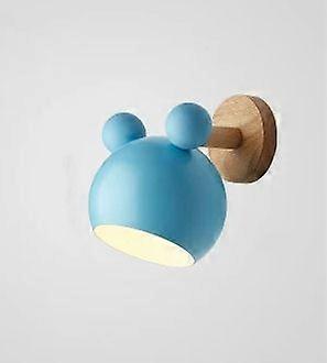 Nordic Mickey Lampada Da Parete Camera Da Letto Parlor Lampada Da Parete Studio Applique Murale Apparecchio Semplice E Adorabile Camera Dei Bambini Wandlamp