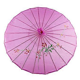 Translucent Umbrella Silk Cloth Women Ancient Dance Antique Oil Paper Umbrella