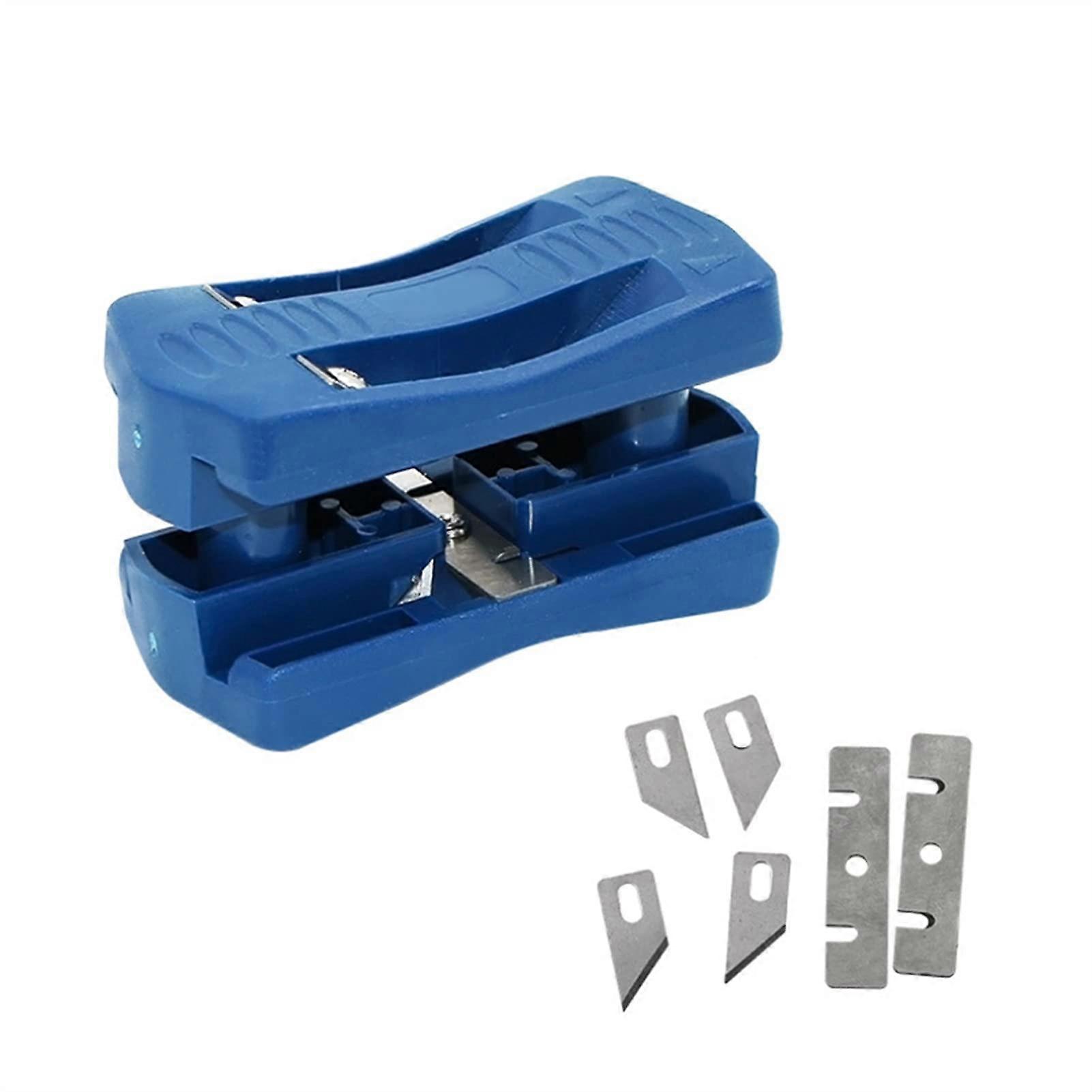 Wood Cutter Double Edge Cutter Manual Edge Bending Machine Wood Head and Tail Trimming Carpenter Hardware Machine Set (Color: 02)