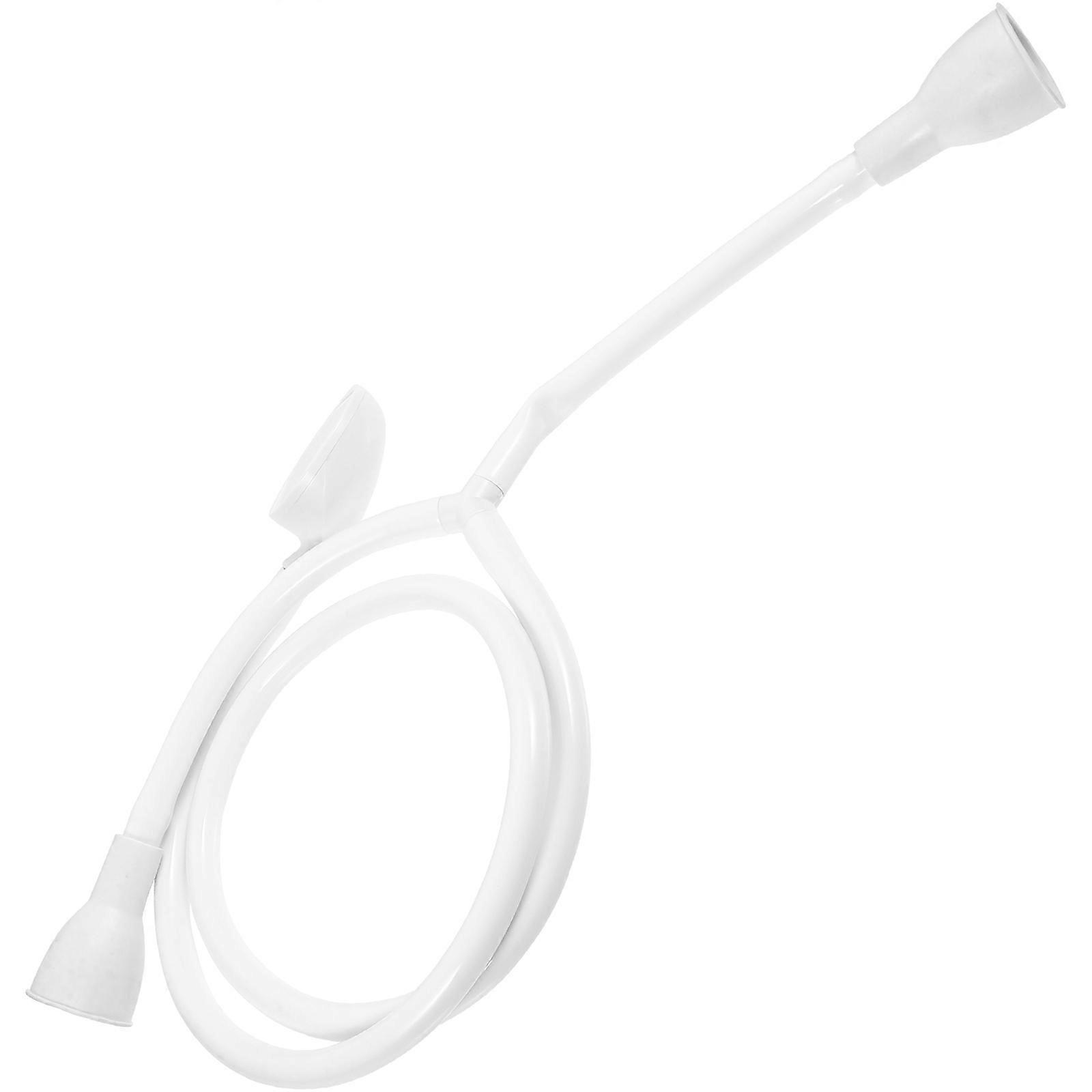Durable Plastic Faucet Sprayer Attachment for Home Use White Universal Interface 3.5 Feet Long