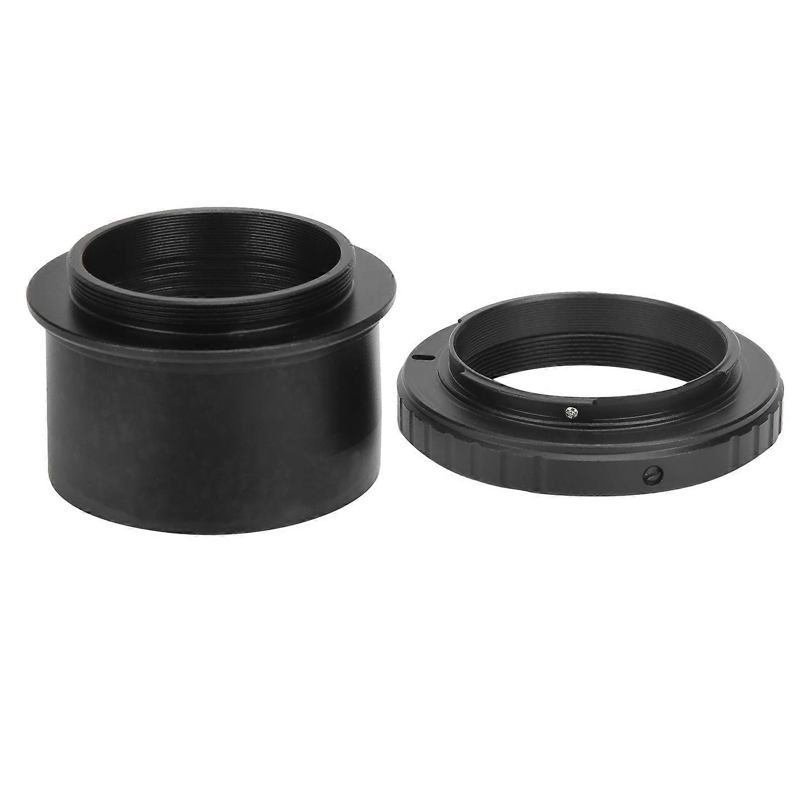 Telescope 2in T Mount Adapter and Camera Lens Adapter Ring for Nikon F Mount Camera