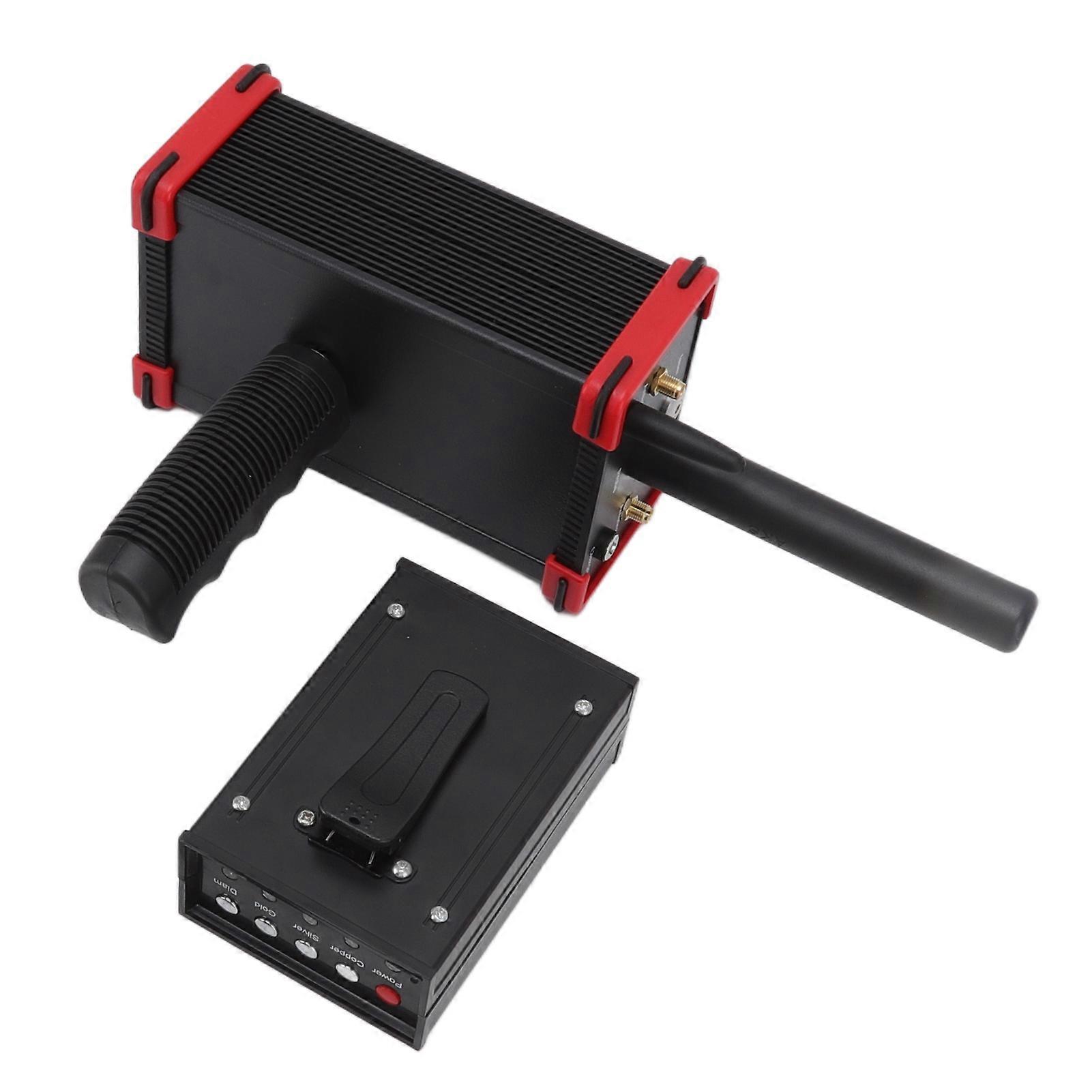 1000m Range Red Metal Detector 15m Depth Underground Finder US Plug