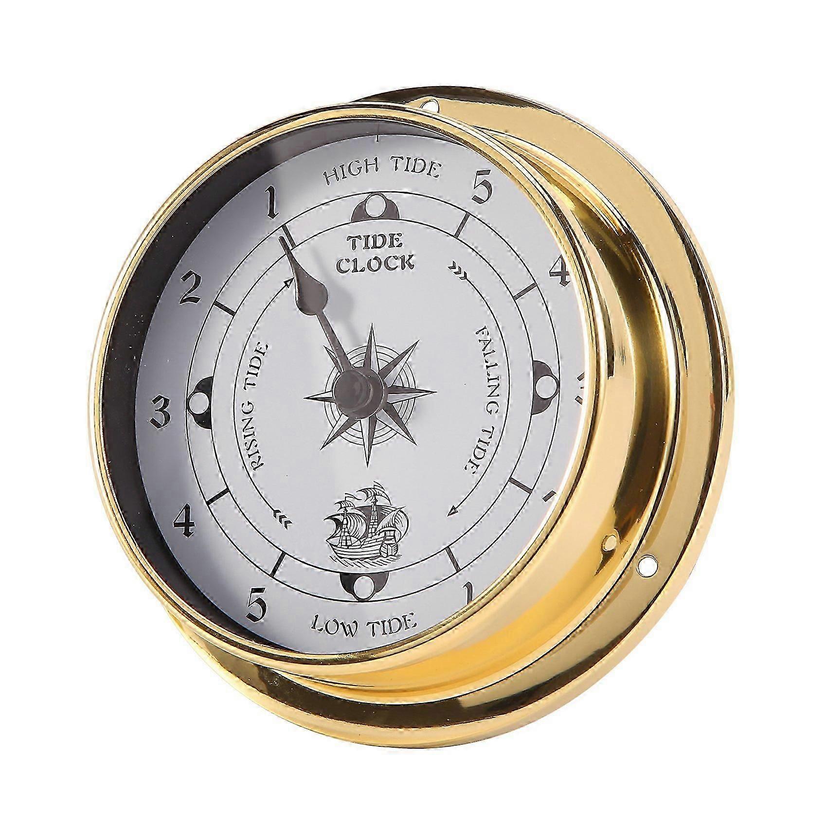 Tidal Clock, Wall Mounted Tester Copper Shell Marine