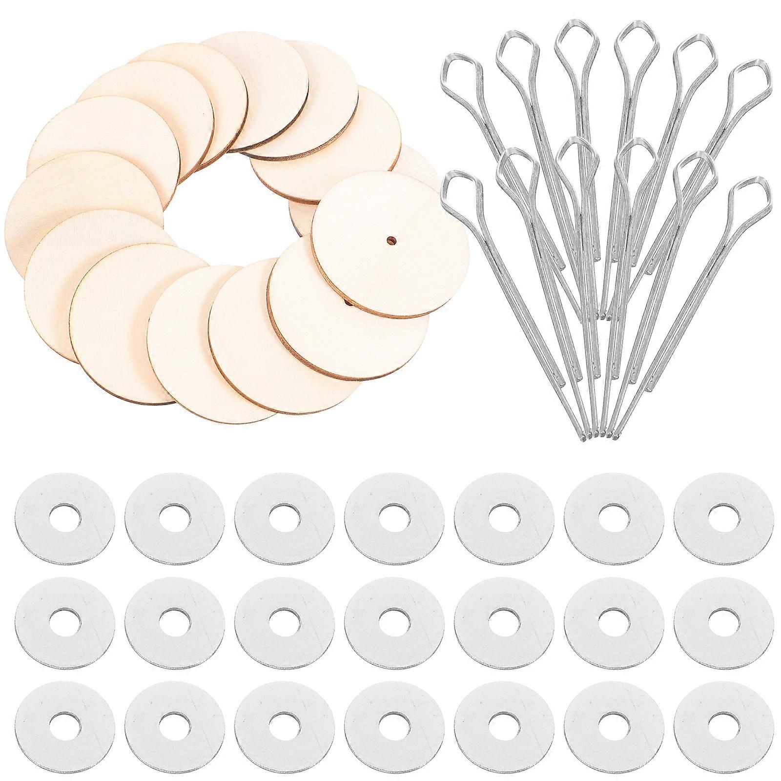 Bear Joint Accessories for DIY Doll Making Rotate Flexibly 20 Sets Silver 40MM