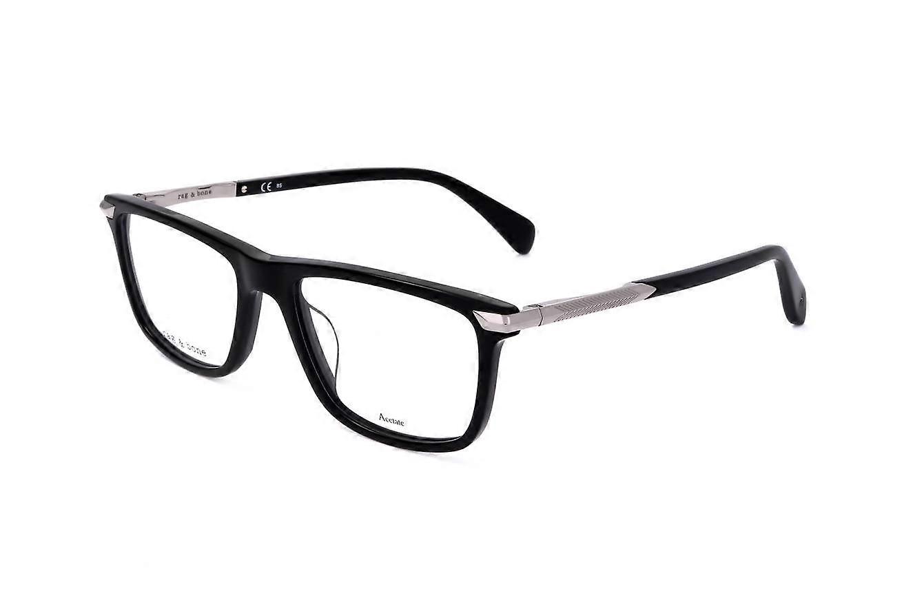 Eyewear Frames Rag & Bone RNB7047 807 BLACK 53/17/145 MAN