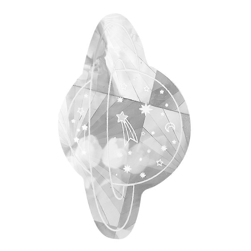 Prismatic Anticollision Window Stickers For Home Decor 15.20X12.10X0.10cm Transparent PVC 2Pack