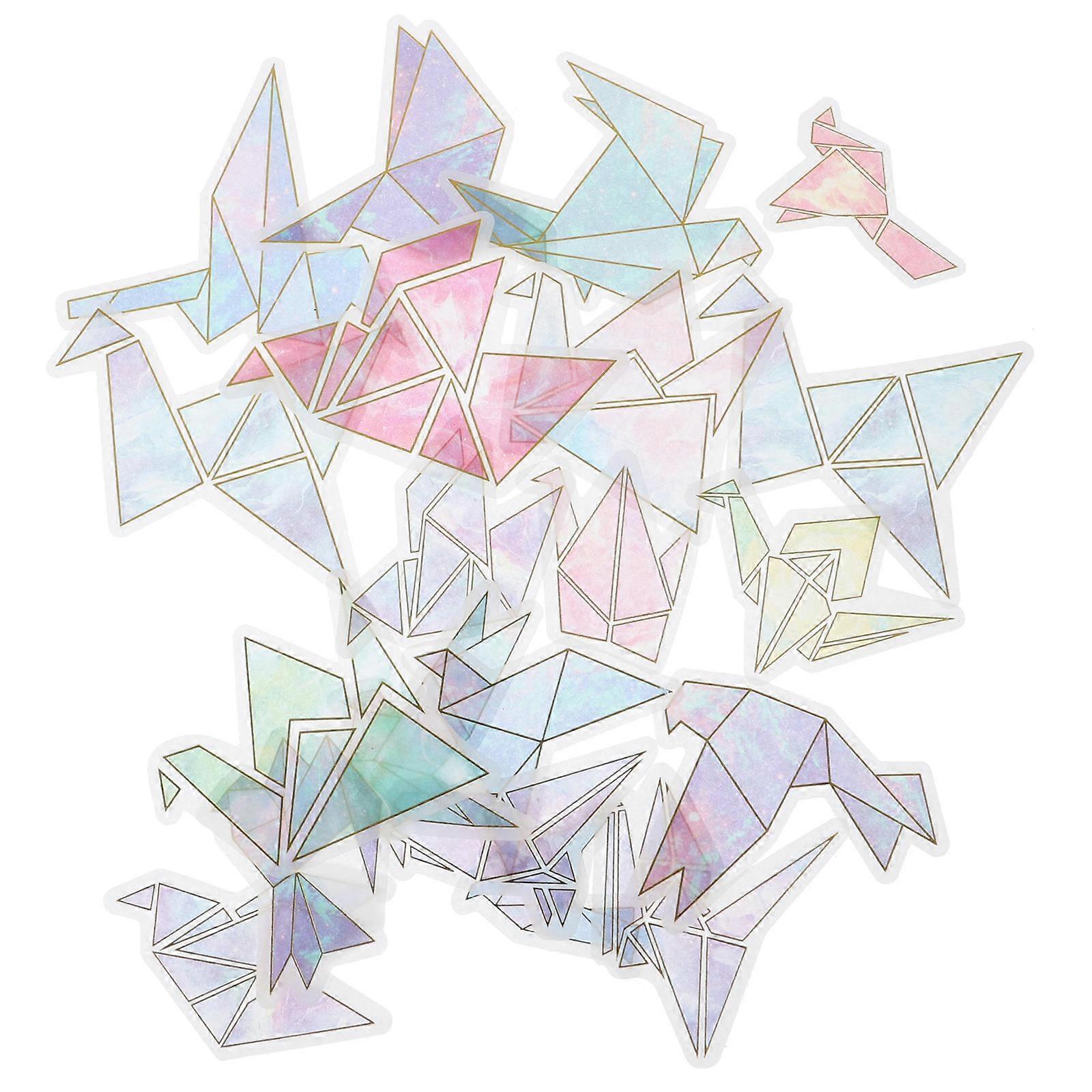 Self Adhesive Craft Decals Decorative Stickers For Artists Students Assorted Color 120Pcs