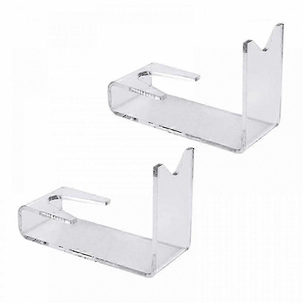 Pistolet Display Stand 2pcs Toy Pistolet Display Stand Supports Clear Toy Pistol Display Rack Holder pour Enfants Enfants Universal
