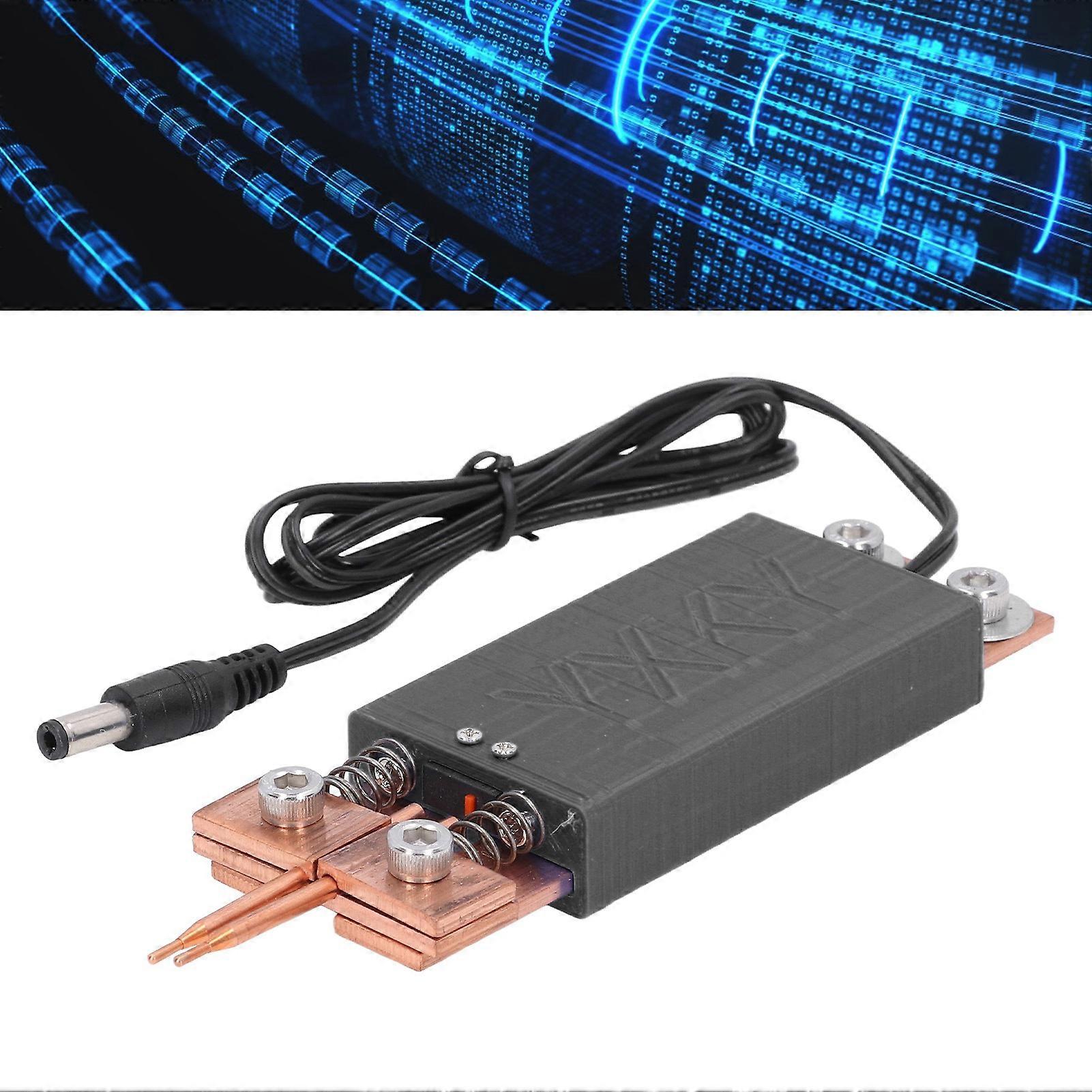 Mini Spot Welding Pen Handheld Spot Soldering Pen Automatic Trigger Welding Machine AccessoriesBlack 