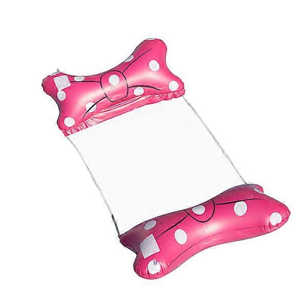 Pool Hammock Bow Style Bathing Inflatable Pool Float for