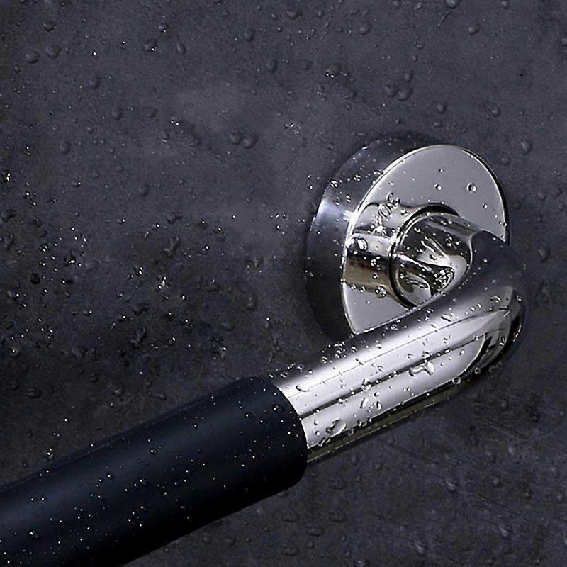 Heavy Duty Shower Handrail Wall Mount Bathroom Grab Bars nced Strip Stainless Steel Anti-slip Handrail for Handicap 40JE