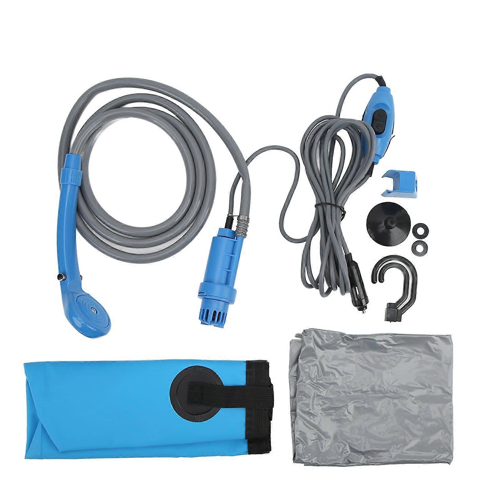 20L folding bucket 12V portable shower set multipurpose for hiking