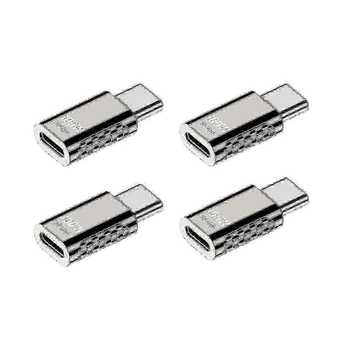 4pcs Type-C Multifunction Adapter 20Gbps Fast Charging Audio Video