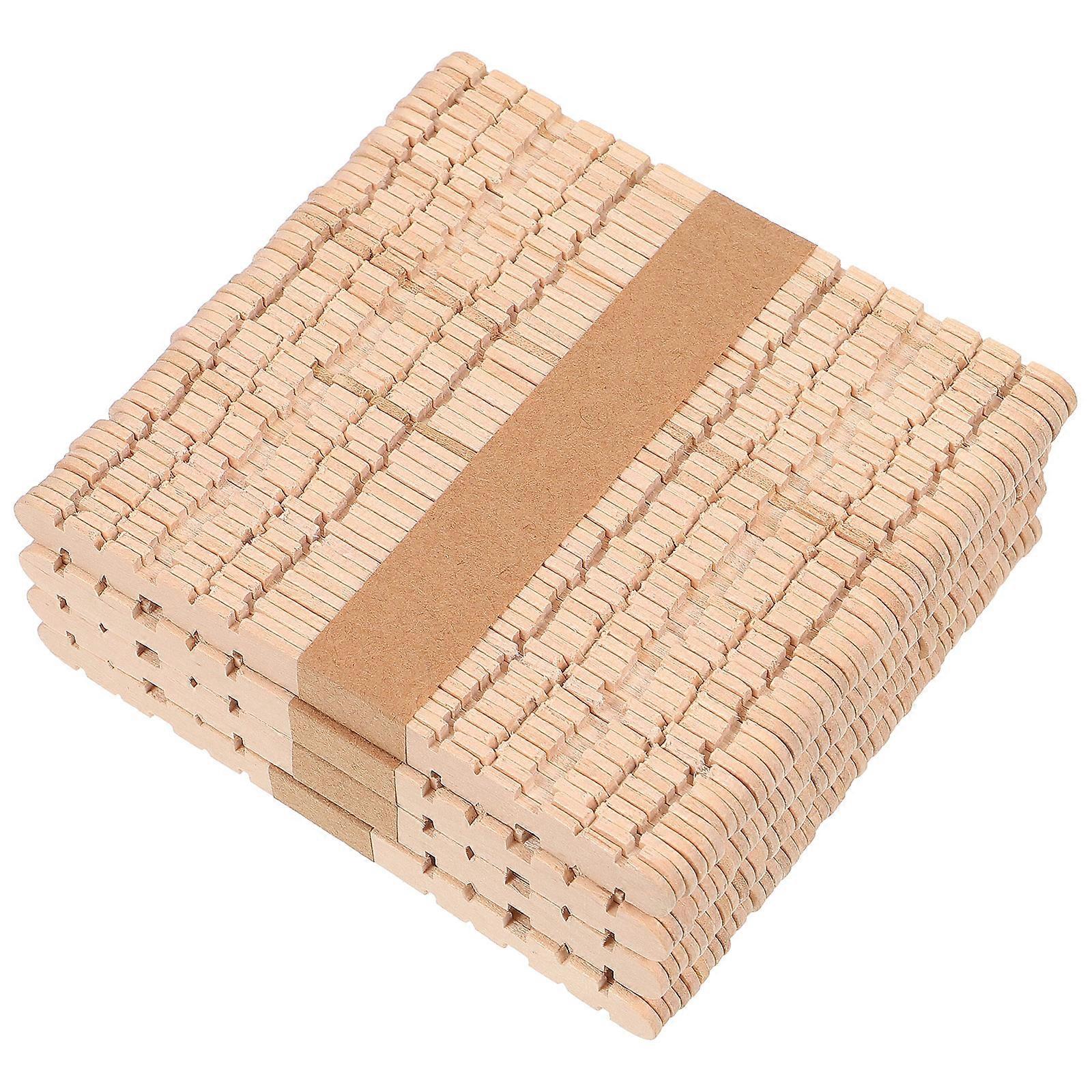 Creative Wooden Building Model Materials for DIY Craft Projects 200Pcs Batch