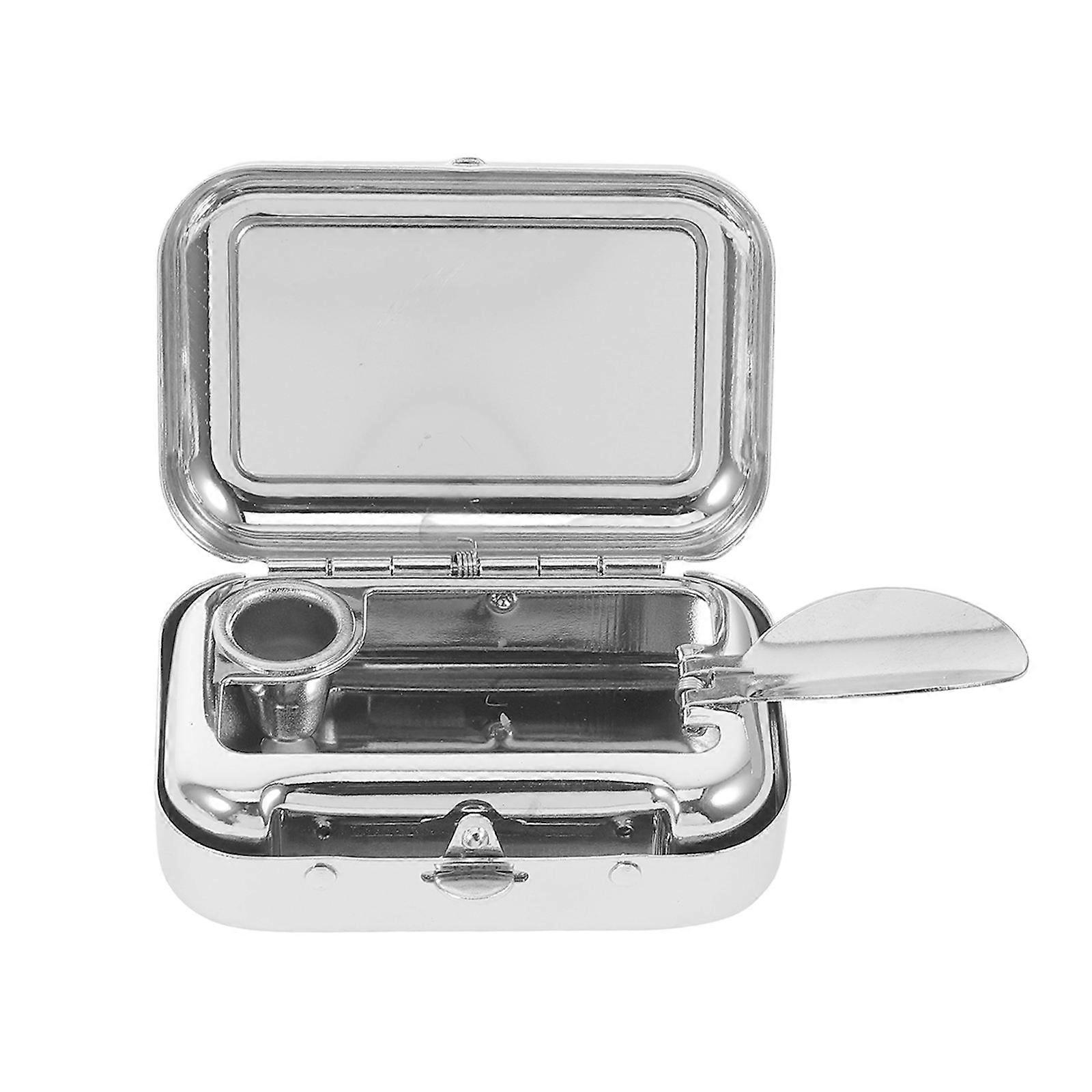 It seems you're referring to a product description for a **portable pocket ashtray**. Here's a refined and more detailed version that could be used