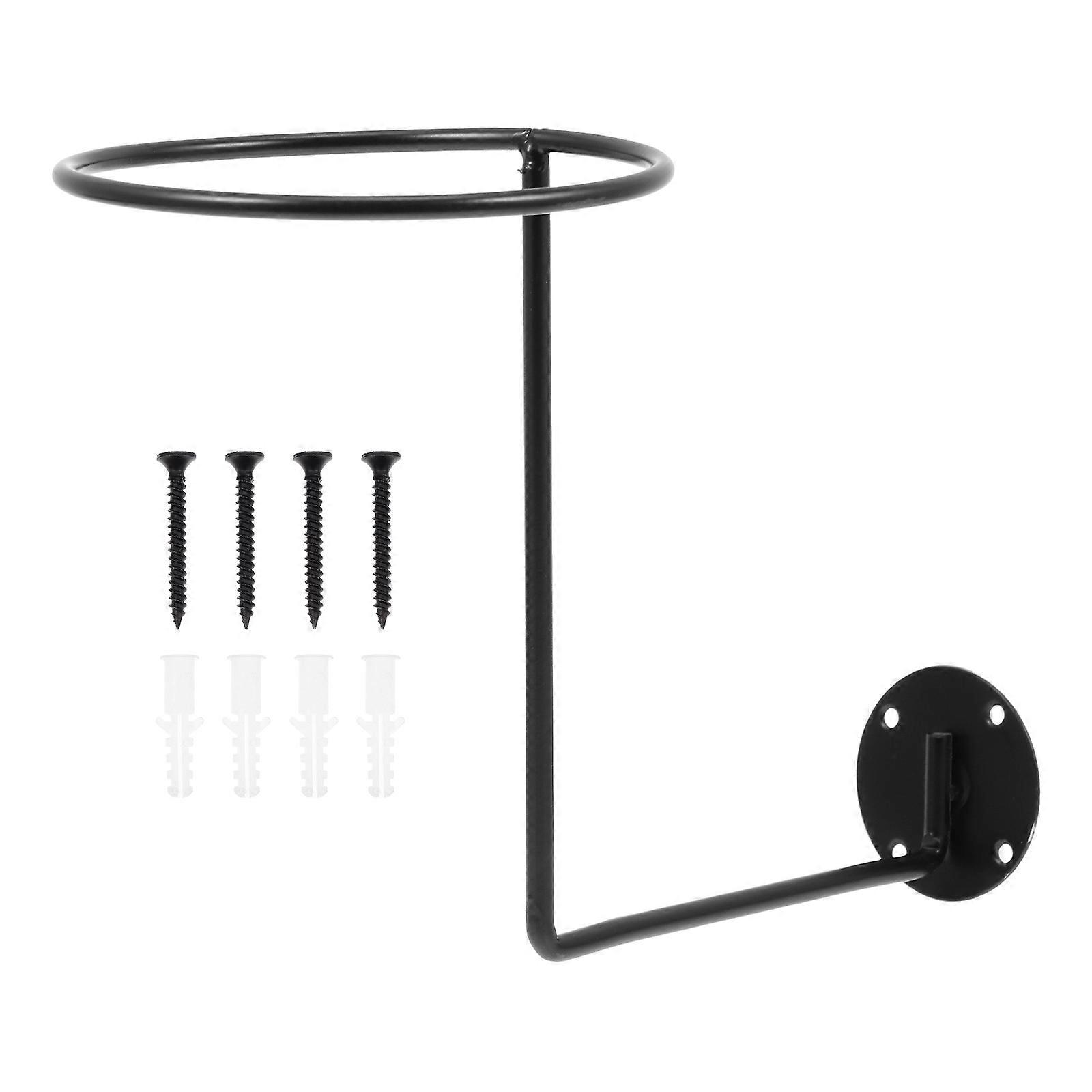 Durable Storage Rack For Home Organization And Shopping Mall Use With Strong Construction Black 1Pcs