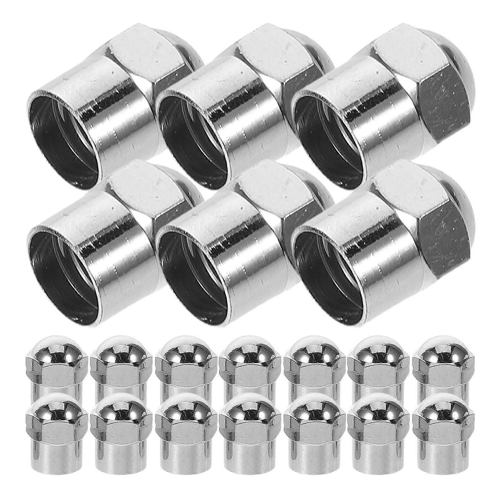 Here's a polished and professional product description for your **100pcs Chrome Plated Tire Valve Caps**:
### **100pcs Chrome Plated Tire Valve