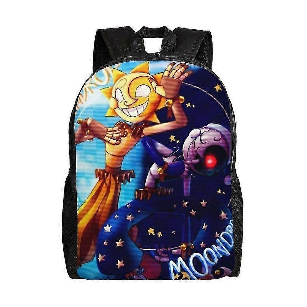 Sundrop fnaf skolväska tecknad ryggsäck mode pojkar väska student skolväska resa ryggsäck-560hj